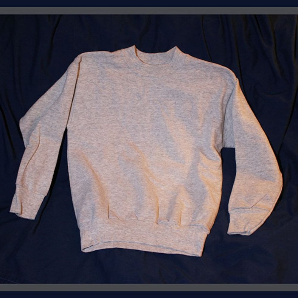 vintage Comfort 50/50 grey sweatshirt 10-12 NWOT